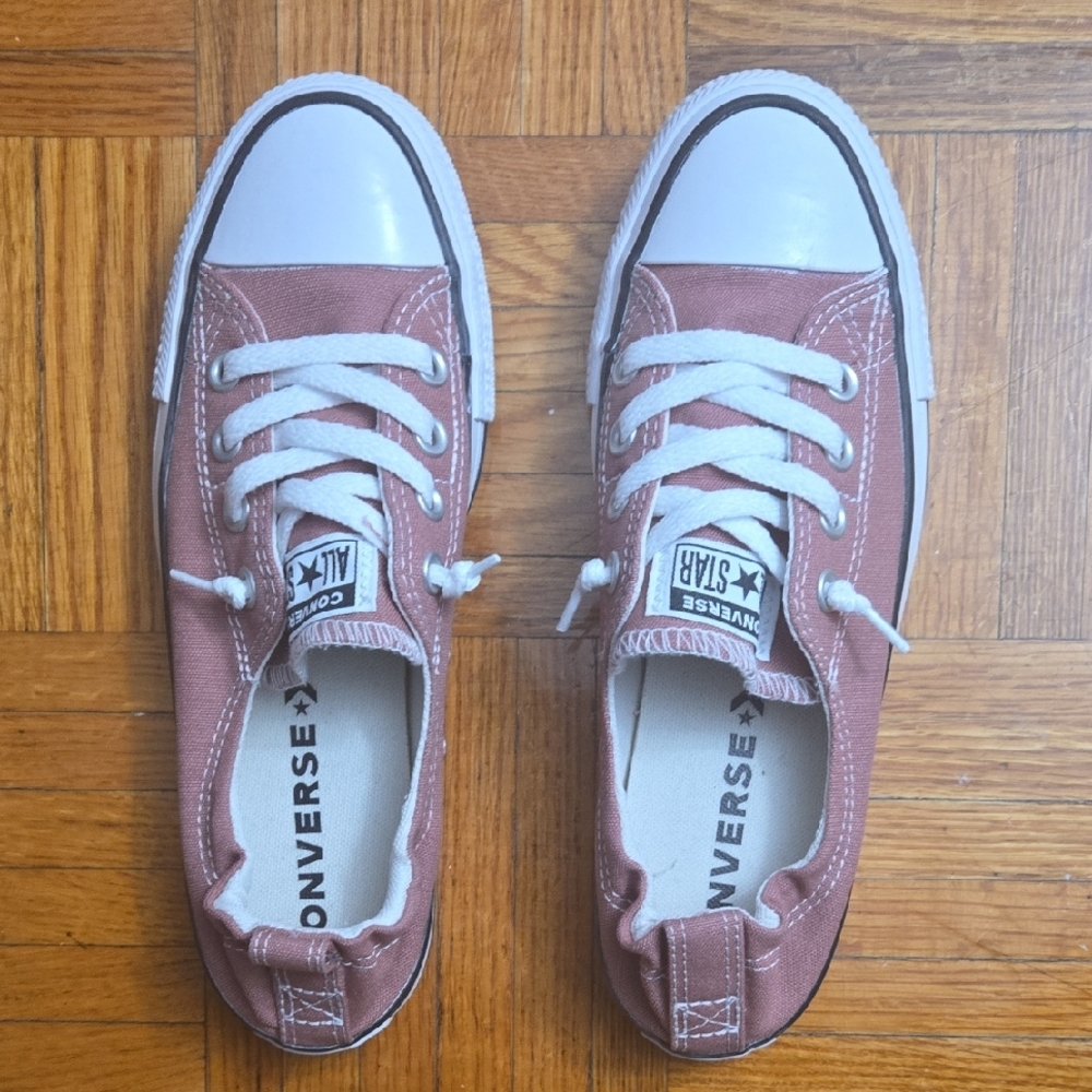 Women's Converse Dusty Pink Low-Top Sneakers
